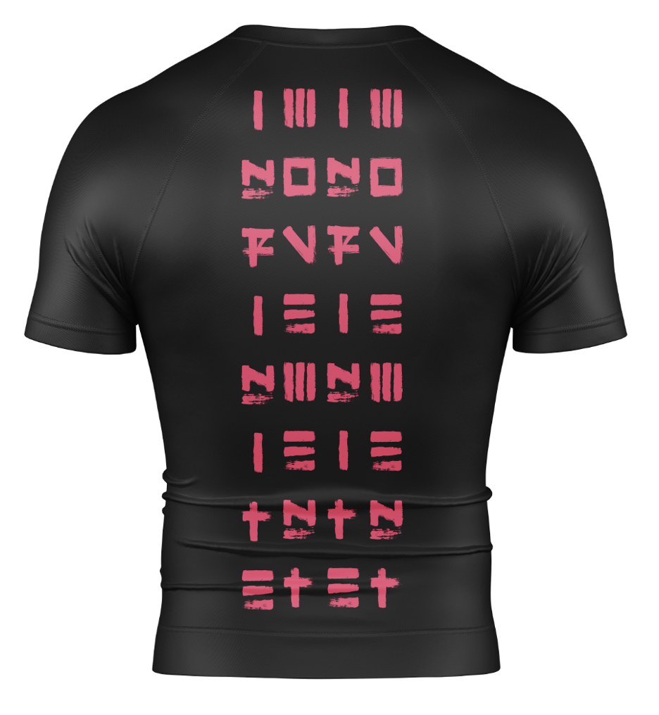 "Combat Coral" ADULT Rash Guard