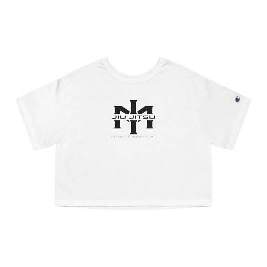 IM logo Champion Women's Heritage Cropped T-Shirt