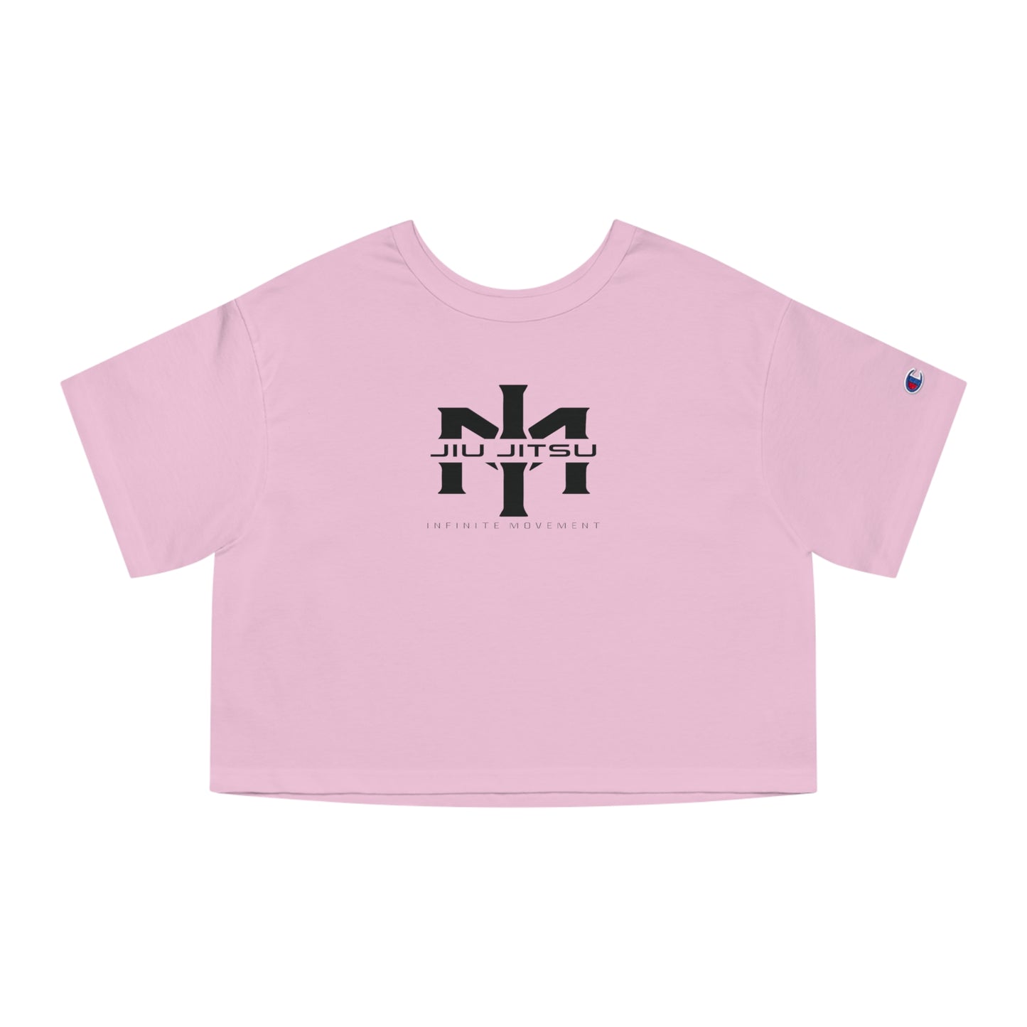 IM logo Champion Women's Heritage Cropped T-Shirt