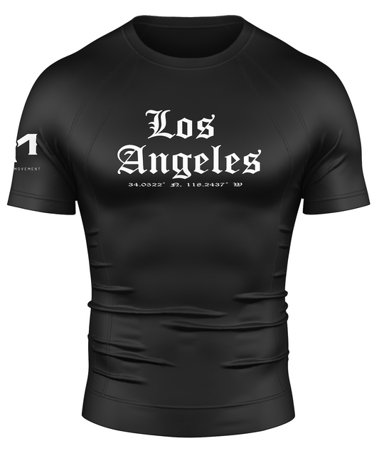 "Los Angeles" ADULT  Rash Guard