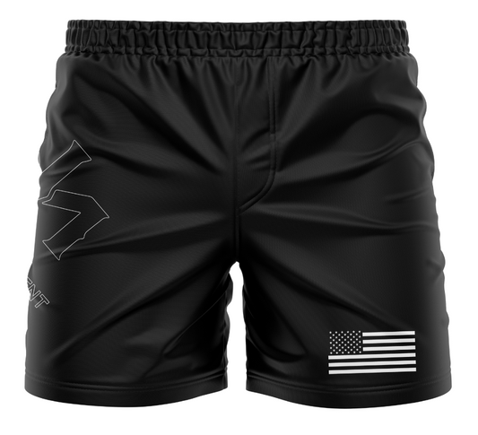 "Tactical" ADULT MMA Shorts Black