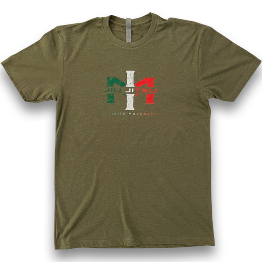 IM Logo Mexico T-Shirt Military Green
